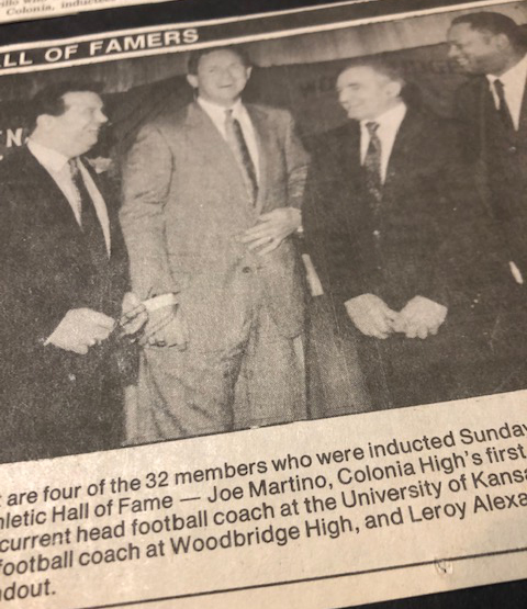 Joe Martino CHS Glen Mason WHS Frank Capraro WHS Leroy Alexander WHS